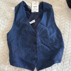 Zara Women’s Vest in Deep Navy